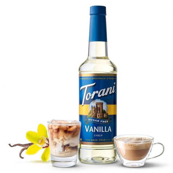 Torani Sugar Free Syrup Pack Coffee Flavoring Zero Calorie-2