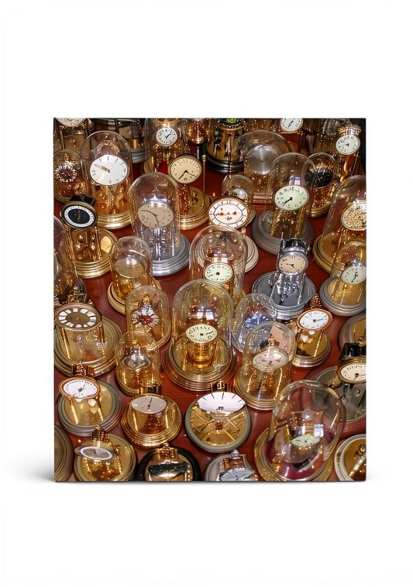 Anniversary Clock Mervyn Passmore Print Replica-0