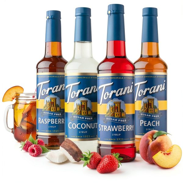 Torani Sugar Free Syrup Variety Pack Zero Calorie Flavor-2