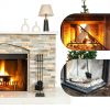 FEED GARDEN Wrought Iron Fireplace Tool Set 4pcs-5