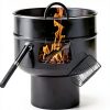 Bylion Charcoal Shovel Metal Fireplace Tool-6
