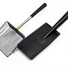 Bylion Charcoal Shovel Metal Fireplace Tool-3