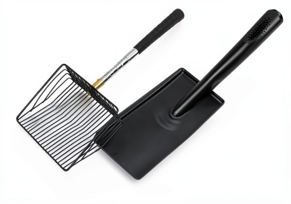 Bylion Charcoal Shovel Metal Fireplace Tool-3