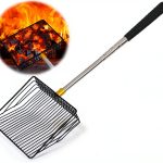 Bylion Charcoal Shovel Metal Fireplace Tool-0