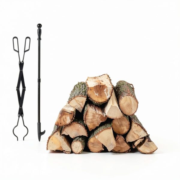 FEED GARDEN Fireplace Poker Set Metal Garden Tool-5