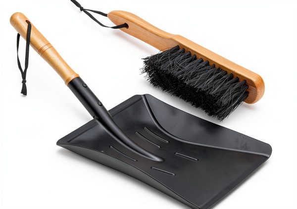 Permade Fireplace Cleaning Kit Metal Wood Shovel-0