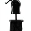 Fireplace Tool Set Uniflame Black Iron Stand-5