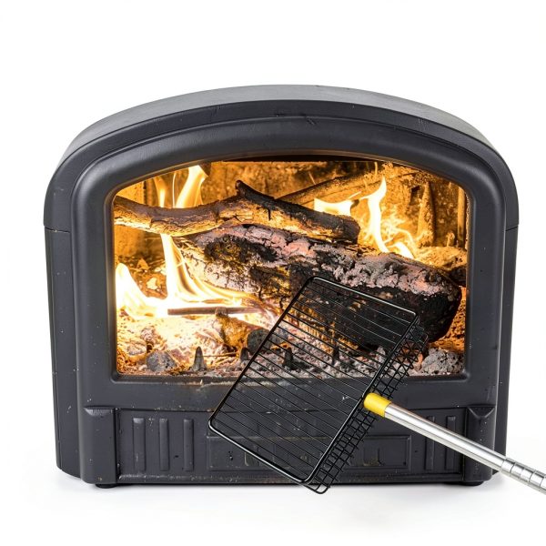 Bylion Charcoal Shovel Metal Fireplace Tool-5