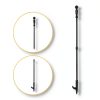 FEED GARDEN Fireplace Poker Set Metal Garden Tool-2
