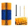 Livestock Scratch Brush RUSIW Yellow 2 Pack for Horses Cows Goats-3