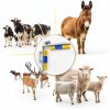 Livestock Scratch Brush Spring Holder - Sayunie Brush for Cattle-4