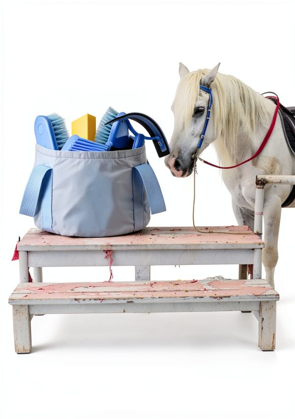 Horse Grooming Kit TERPUP 13-Piece Brush Set with Organizer Bag-5