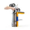 Livestock Scratch Brush Spring Holder - Sayunie Brush for Cattle-7