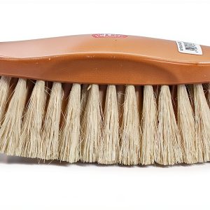 Decker Brush G-F-50 Soft Natural Tampico Horse Grooming Brush Hand Fit-0