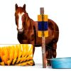 Livestock Scratch Brush RUSIW Yellow 2 Pack for Horses Cows Goats-7