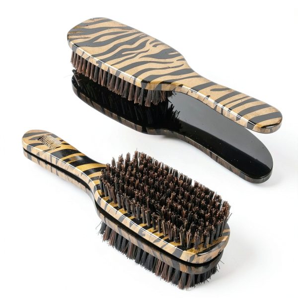 Torino Pro Wave Brush #262-7 Row Medium Boar Bristle Grooming Brush-5