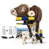 Livestock Scratch Brush 2PCS by TAGYSH Massage for Horses, Cattle-3