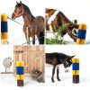 Livestock Scratch Brush Kit KUNBEIEN Horse Brush 304 Yellow/Green-4