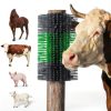 Livestock Scratching Brush Extra Large Gray by Rouisxue Grooming Brush-5