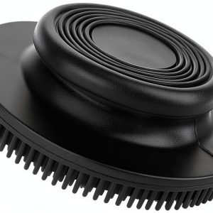 Horse Face Grooming Brush LBH MARKET Soft Rubber 3-Inch Curry Comb-0
