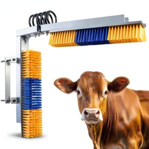 Livestock Scratch Brush Spring Holder - Sayunie Brush for Cattle-0